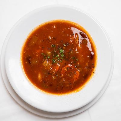Minestorne soup.